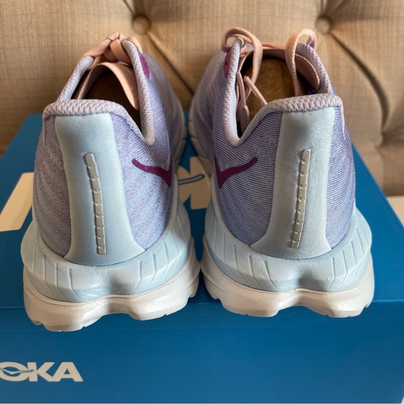 Hoka One One Women’s March 5 Size 8B Lavender Peach NIB Running Shoes - Picture 4 of 8